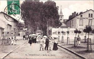 335- Menerville - Sortie de l'ecole